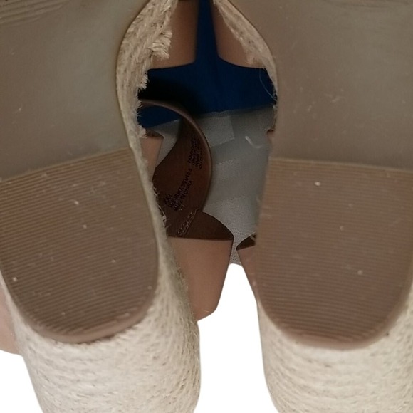 JUSTFAB‎ Joan Espadrille Blush Wedge Sandal… - Picture 5 of 9